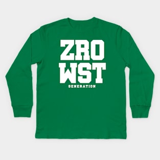 ZERO WASTE GENERATION Kids Long Sleeve T-Shirt